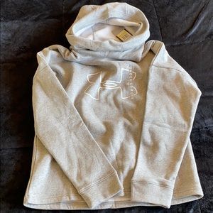 NWT UA cowl hooded sweatshirt